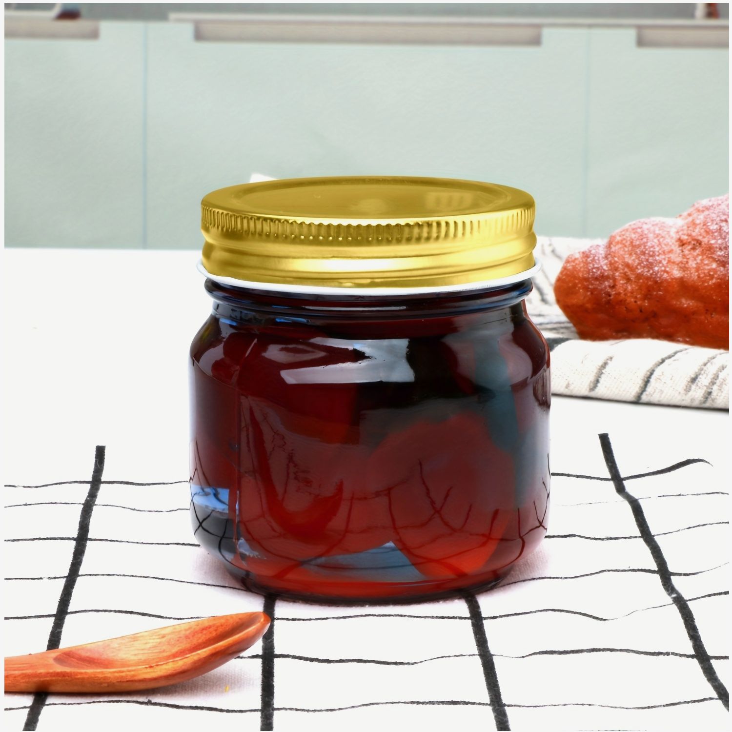 Mason Jar 8Oz - 30pcs 8 oz Regular Mouth Mason