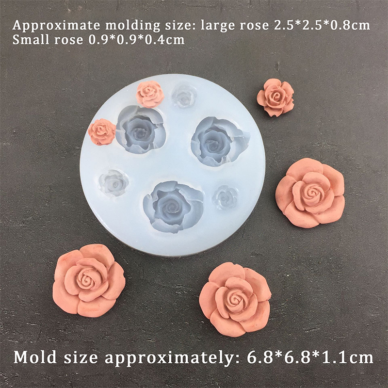 3D Rose Flower Shape Leaf Sili – Candle Making Supplies Online Bewertung und Preis