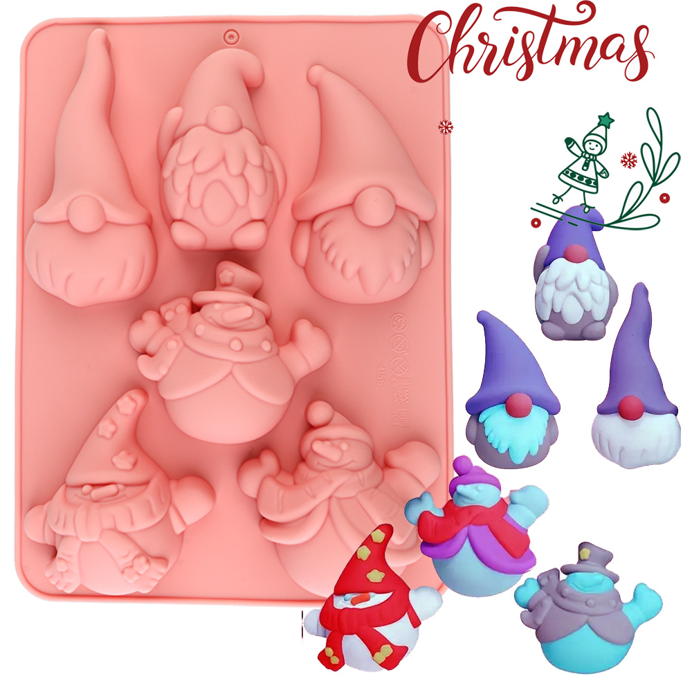 6-Cavity Christmas Gnome Cake  – Candle Making Supplies Online Bewertung und Preis