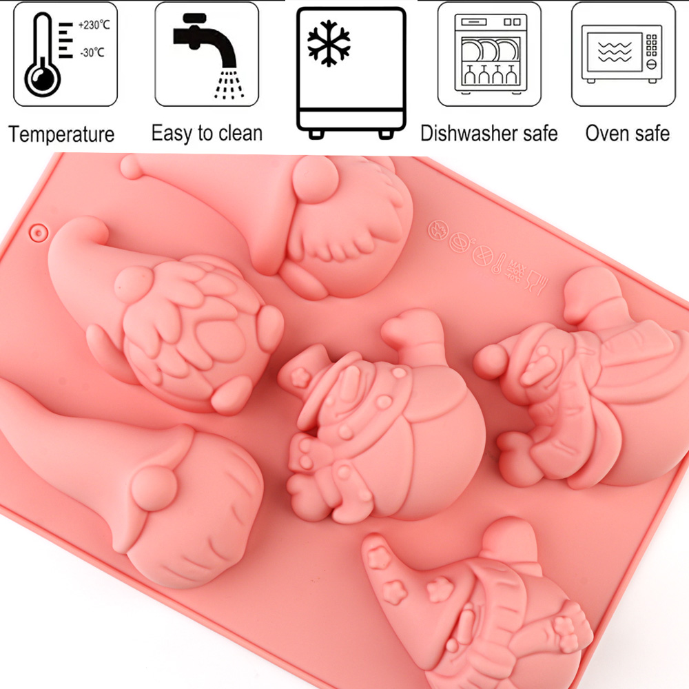 6-Cavity Christmas Gnome Cake  – Candle Making Supplies Online Bewertung und Preis