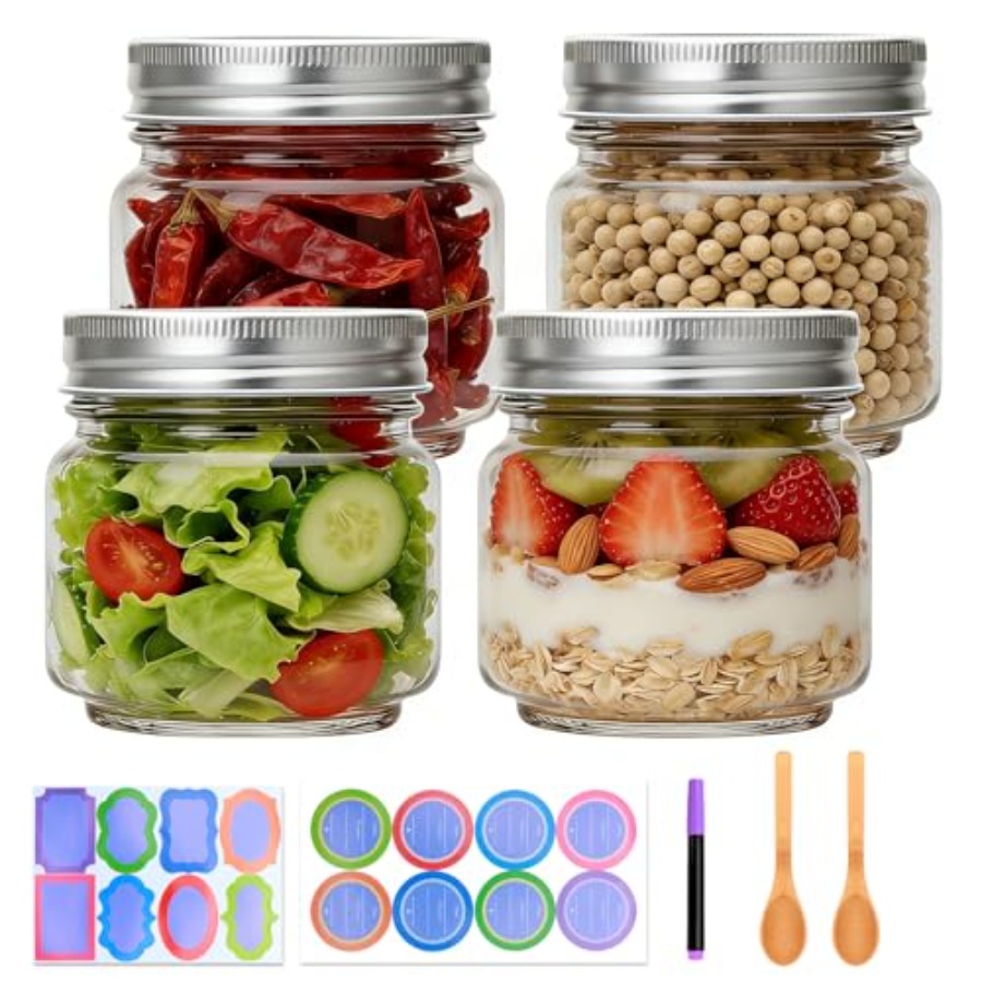 8 oz Mason Jars 4 Pack Small G – Mason Jar 8Oz Bewertung und Preis