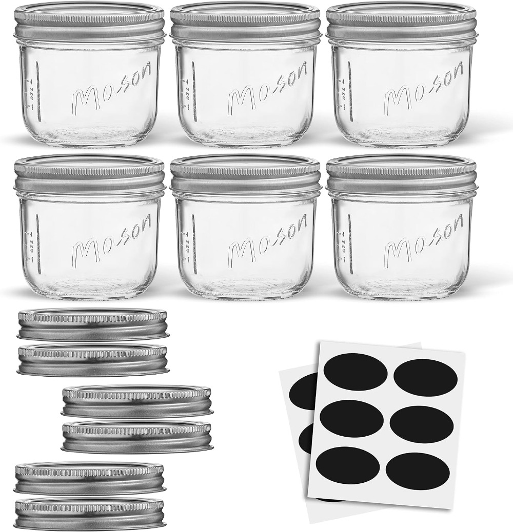 8 Oz Mason Jars with Lids, Lab – Mason Jar 8Oz Bewertung und Preis