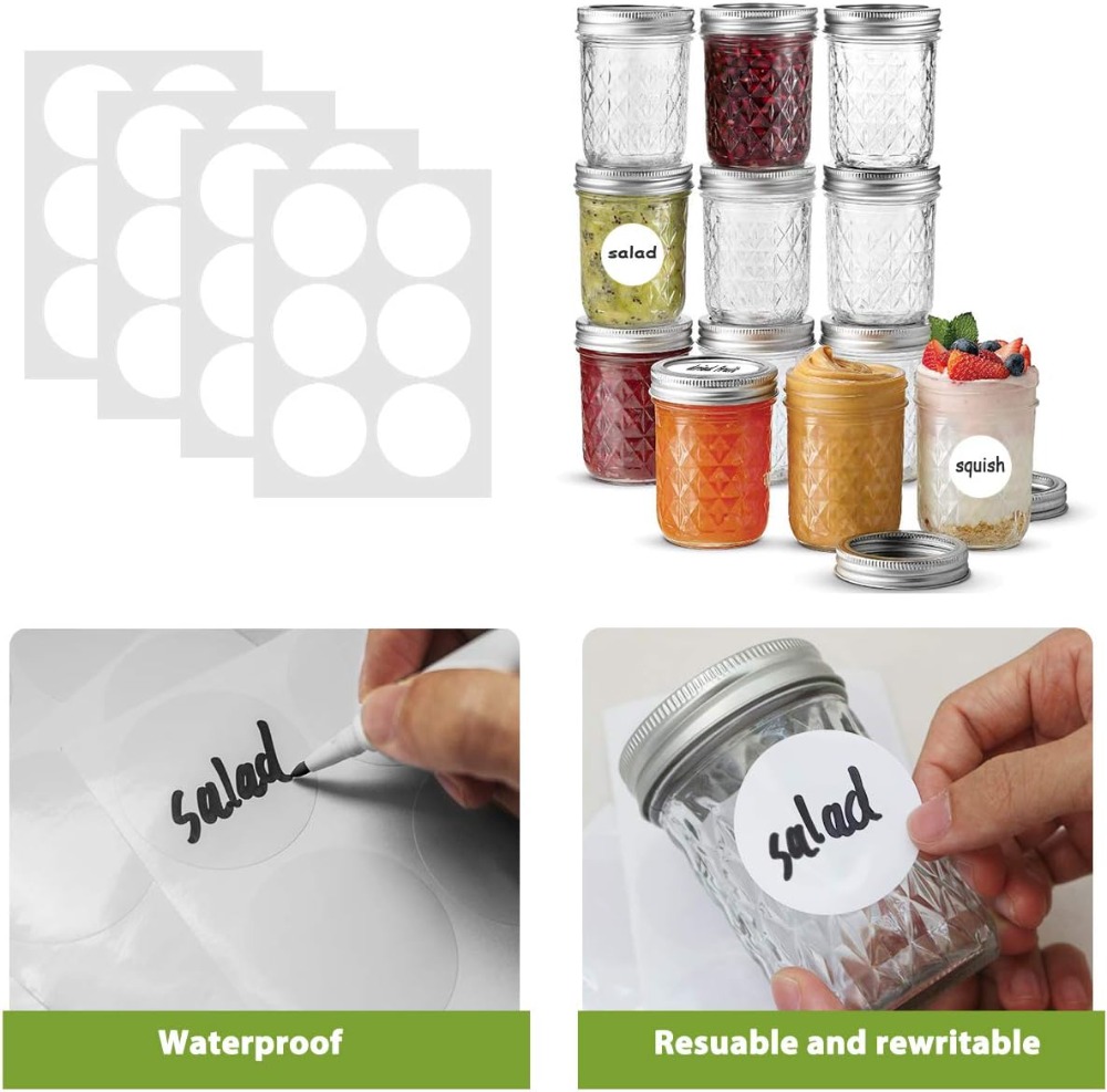 8 oz Mason Jars 24 Pack, Half  – Mason Jar 8Oz Bewertung und Preis