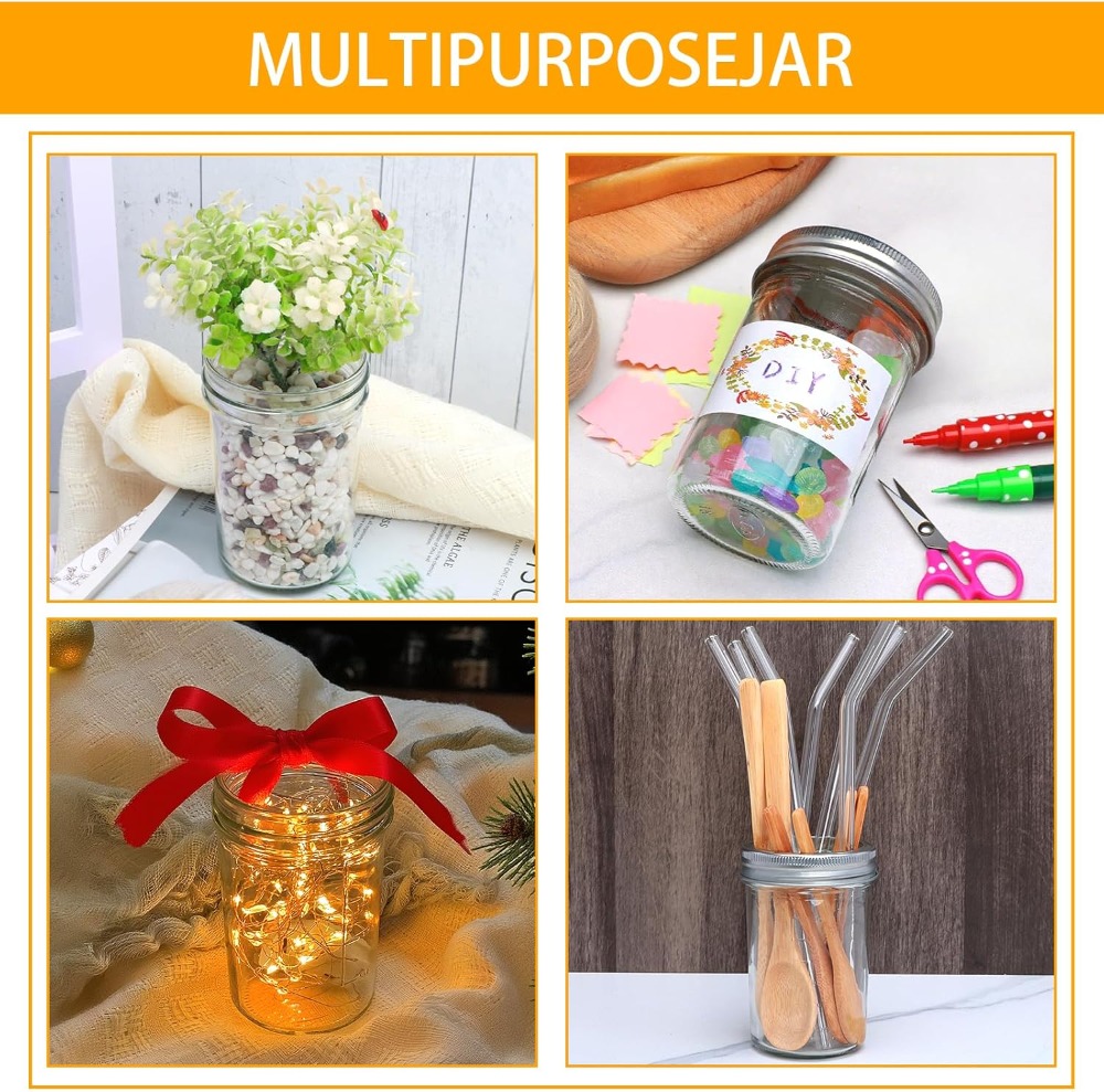 30 Pack 8 oz Mason Jars with L – Mason Jar 8Oz Bewertung und Preis