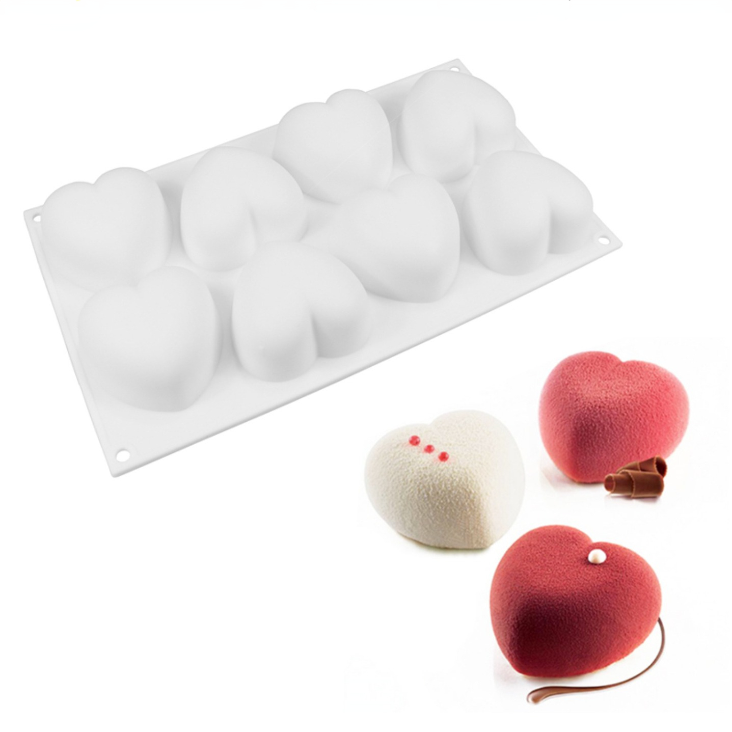 Love Heart Silicone Soap Mold  – Candle Making Supplies Online Bewertung und Preis