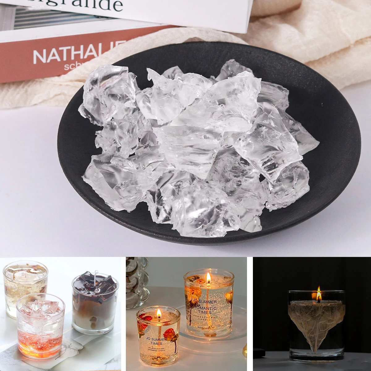 100G 7Colors Jelly Wax DIY Han – Candle Making Supplies Online Bewertung und Preis