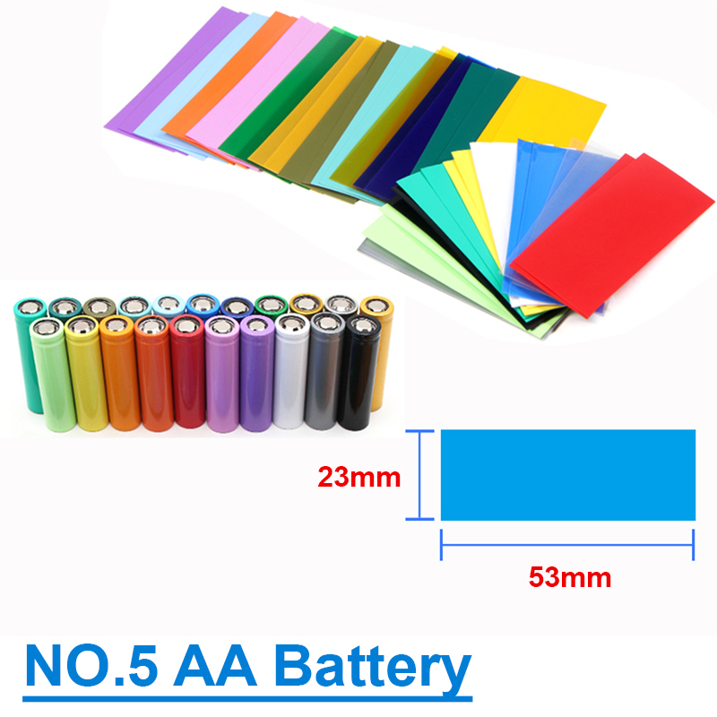25~500pcs AA / AAA/18650/21700 – Shrink Sleeve Pvc Bewertung und Preis