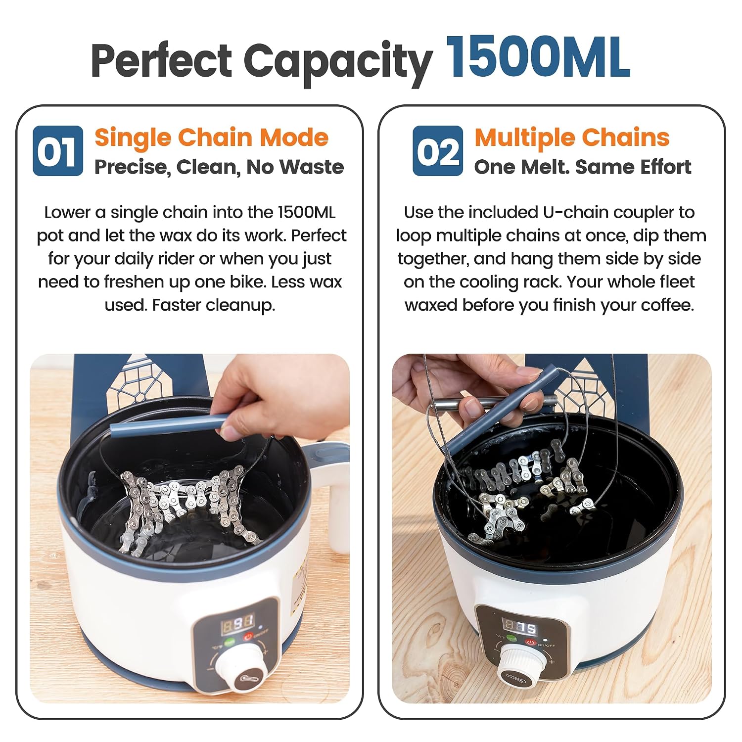 Bicycle Chain Wax Melting Pot  – Wax Melting Pot Bewertung und Preis
