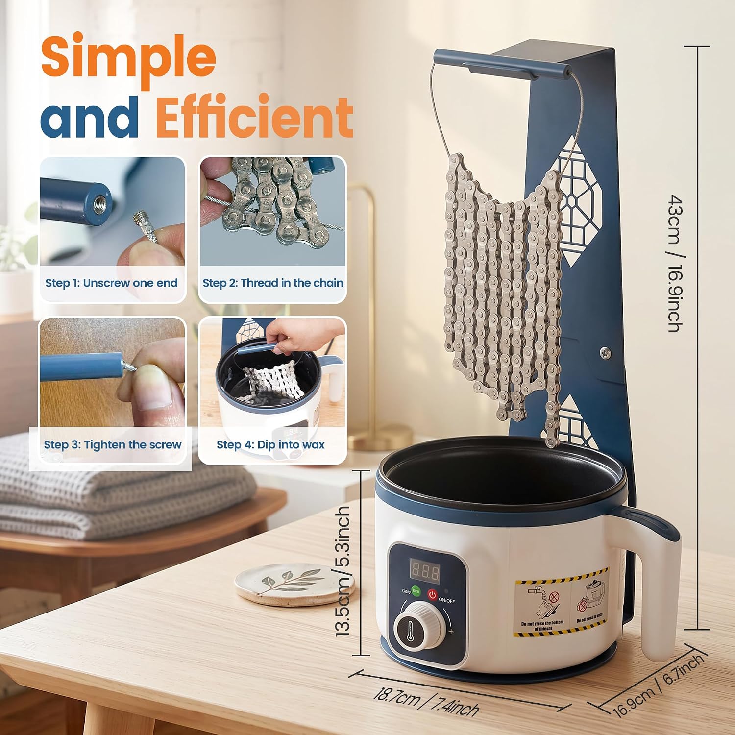 Bicycle Chain Wax Melting Pot  – Wax Melting Pot Bewertung und Preis