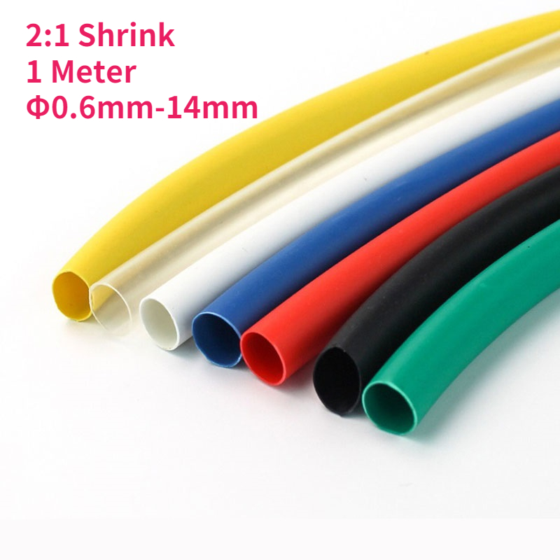 1-10 Meter Heat Shrink Tube 2: – Shrink Sleeve Pvc Bewertung und Preis
