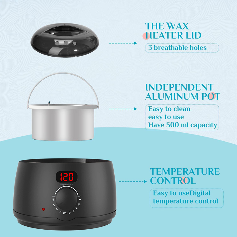 2026 New 500ml Wax Heater Mach – Wax Melting Pot Bewertung und Preis